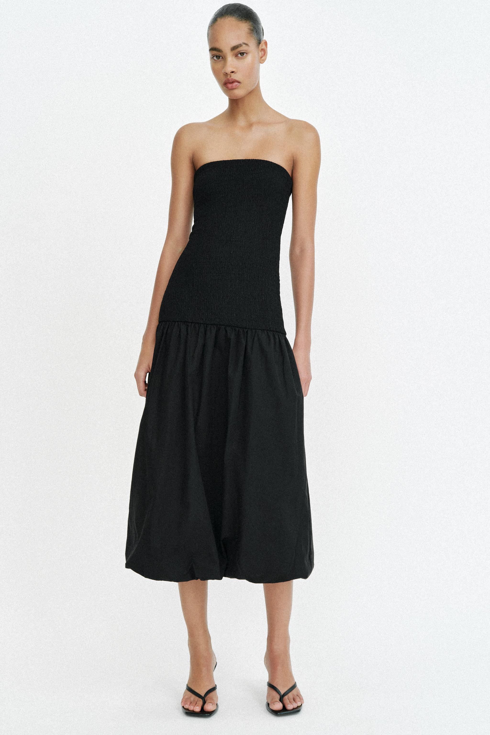 COMBINATION STRAPLESS DRESS